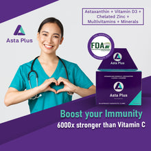Load image into Gallery viewer, ASTA PLUS (Immunity Booster + Complete Daily Multivitamins & Minerals) Blister box