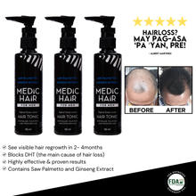 Load image into Gallery viewer, Medic Hair - The #1 Hair Loss Solution in the Philippines