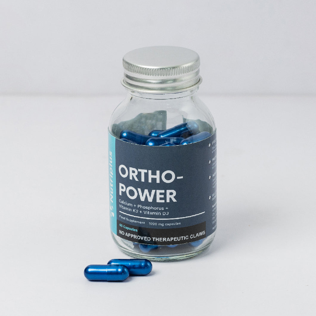 Orthopower Complete Bone Formula (Calcium + Phosphorus + Vitamin K2 + Vitamin D3)
