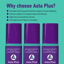 Load image into Gallery viewer, ASTA PLUS (Immunity Booster + Complete Daily Multivitamins & Minerals) 6000x stronger than Vitamin C!