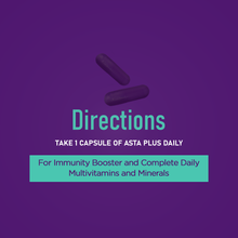 Load image into Gallery viewer, ASTA PLUS (Immunity Booster + Complete Daily Multivitamins & Minerals) 6000x stronger than Vitamin C!