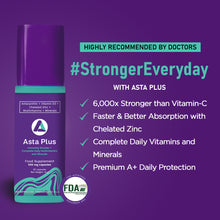 Load image into Gallery viewer, ASTA PLUS (Immunity Booster + Complete Daily Multivitamins & Minerals) 6000x stronger than Vitamin C!