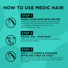 Load image into Gallery viewer, Medic Hair - Guaranteed Effective Hair Growth Solution in the Philippines

